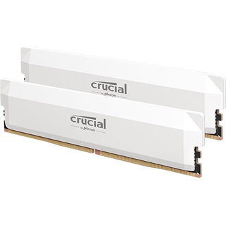 Crucial Pro OC 64GB 6000MT/s DDR5 memória CL40 Kit of 2 fehér