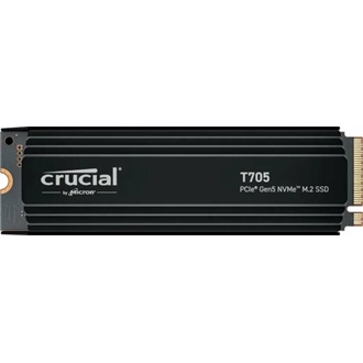 Crucial T705 1TB PCIe x4 (5.0) M.2 2280 SSD fekete