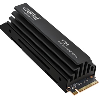 Crucial T705 2TB PCIe x4 (5.0) M.2 2280 SSD fekete