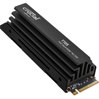 Crucial T705 4TB PCIe x4 (5.0) M.2 2280 SSD fekete