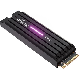 Crucial T710 1TB PCIe x4 (5.0) M.2 2280 SSD fekete