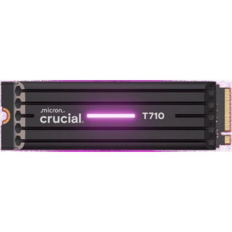Crucial T710 2TB PCIe x4 (5.0) M.2 2280 SSD fekete