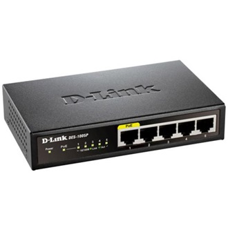 D-Link DES-1005P/E PoE switch