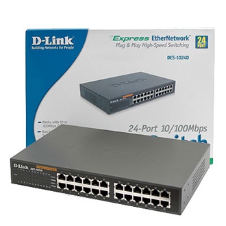 D-Link DES-1024D 24-Portos 10/100Mbps Fast Ethernet Switch