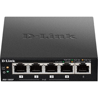 D-Link DGS-1005P PoE switch