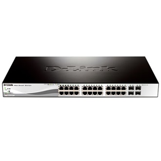 D-Link DGS-1210-28P PoE rack switch