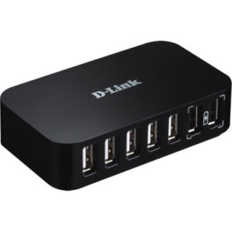 D-Link DUB-H7/E 7 portos USB2.0 HUB táppal