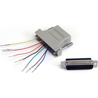 StarTech DB25 -> RJ45 M/F adapter szürke moduláris 