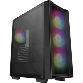 DeepCool CC560 MESH WH V2 táp nélküli ablakos Mid Tower számítógépház fehér