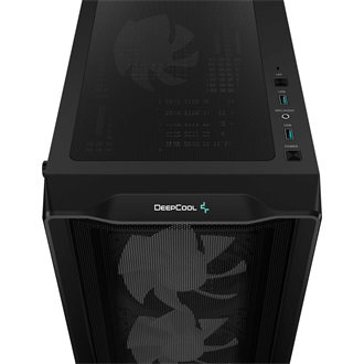 DeepCool CC560 MESH WH V2 táp nélküli ablakos Mid Tower számítógépház fehér
