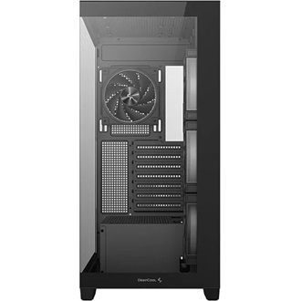 DeepCool CG850 4F V2 táp nélküli ablakos Mid Tower számítógépház fekete