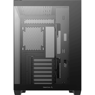 DeepCool CG580 táp nélküli ablakos Mid Tower számítógépház fekete