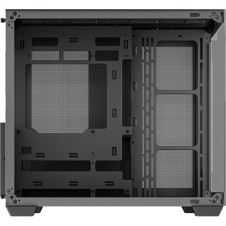 DeepCool CG580 táp nélküli ablakos Mid Tower számítógépház fekete