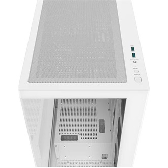 DeepCool CG580 WH táp nélküli ablakos Mid Tower számítógépház fekete
