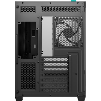 DeepCool CG590U 5F táp nélküli ablakos Mid Tower számítógépház fekete