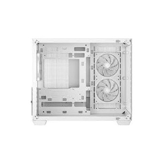 DeepCool CG38X CG330 3F WH táp nélküli ablakos MT Mini Tower számítógépház fehér