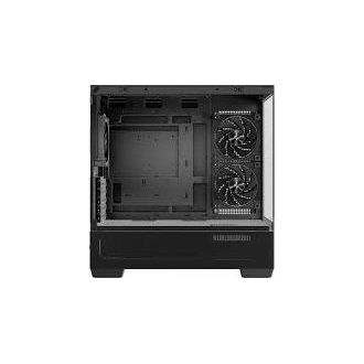 DeepCool CG81X CG380 3F táp nélküli ablakos MT Mini Tower számítógépház fekete
