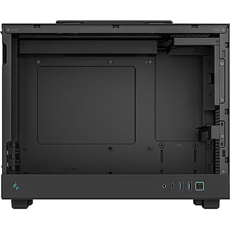 DeepCool CH62X CH160 PLUS táp nélküli ablakos MT Mini Tower számítógépház fekete