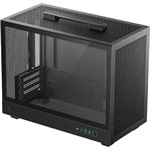 DeepCool CH62X CH160 PLUS táp nélküli ablakos MT Mini Tower számítógépház fekete