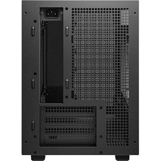 DeepCool CH64X CH260 táp nélküli ablakos MT Mini Tower számítógépház fekete