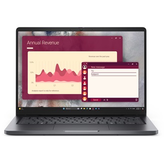 Dell Pro 14 PC14250 notebook fekete