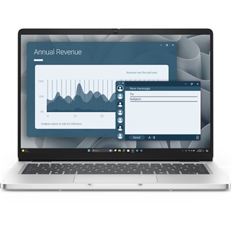 Dell Pro 14 PC14255 notebook fekete