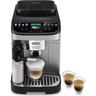 DELONGHI ECAM310.80.SB Magnifica Evo Next automata kávéfőző, 13 program, tartály: 1,8l, Fekete/Ezüst