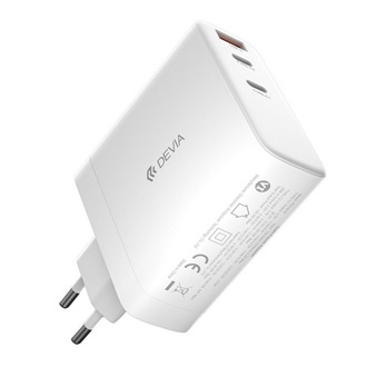 Devia Extreme 140W univerzális hálózati töltő adapter fehér GaN