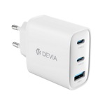 Devia Extreme 65W univerzális hálózati töltő adapter fehér GaN