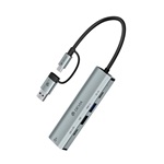 Devia PRO2 100W USB-C/A dokkoló szürke