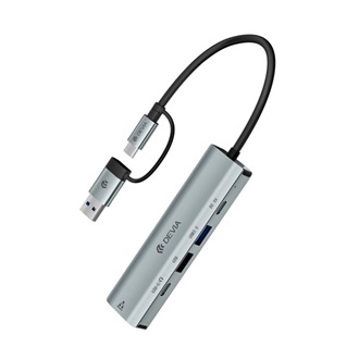 Devia PRO2 100W USB-C/A dokkoló szürke