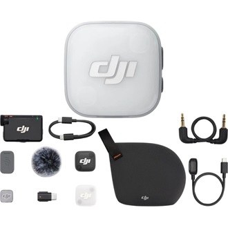 DJI Mic Mini 2 (1TX+1RX) mikrofon szürke