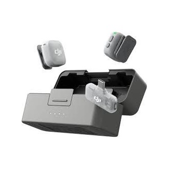 DJI Mic Mini 2 (2 TX + 1 Mobile RX + Charging Case) mikrofon szürke