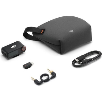 DJI OsmoAudio Mic 3 Receiver mikrofon kiegészítő fekete