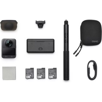 DJI Osmo 360 Adventure sportkamera fekete