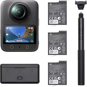 DJI Osmo 360 Adventure sportkamera fekete