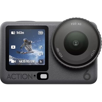 DJI Osmo Action 6 akciókamera Adventure Combo sportkamera szürke (50GB)