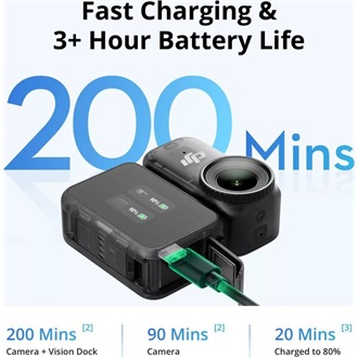 DJI Osmo Nano sportkamera fekete (128GB)