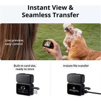 DJI Osmo Nano sportkamera fekete (128GB)