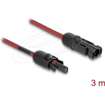 DL4 napelemes kábel 6 mm2 apa-anya 3 m