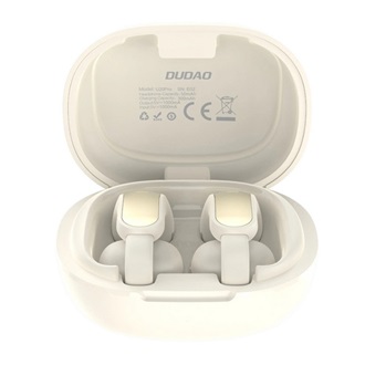 DUDAO U20 PRO bluetooth fülhallgató SZTEREO v5.4, mikrofon + töltőtok, FEHÉR