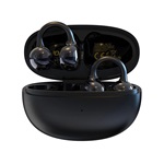 DUDAO U20 bluetooth fülhallgató SZTEREO v5.4, mikrofon + töltőtok, FEKETE