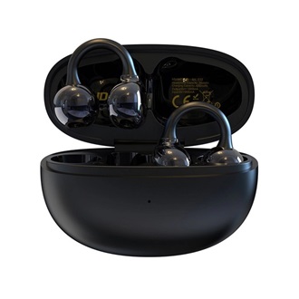 DUDAO U20 bluetooth fülhallgató SZTEREO v5.4, mikrofon + töltőtok, FEKETE