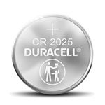 DURACELL gombelem (CR2025, 3V, lítium)