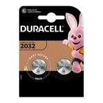 DURACELL gombelem (CR2032, 3V, lítium) 2db/csomag