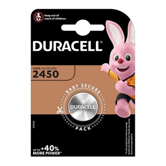 Duracell gomb (CR2450) Li elem 1db