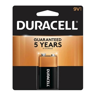 DURACELL tartós elem (6LR61, 9V, alkáli) 1db/csomag
