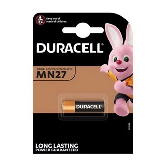 DURACELL tartós elem (A27, LR27, 12V, alkáli) 1db/csomag
