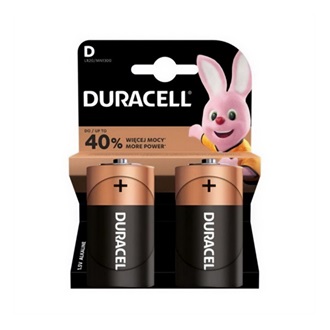 DURACELL tartós elem (D, LR20, 1.5V, alkáli) 2db/csomag