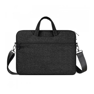 DUX DUCIS LBJB tok fekvő, textil LAPTOP/NOTEBOOK/TABLET univerzális, 13-13.9" méret, FEKETE